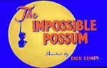 Watch The Impossible Possum (Short 1954) Watch123movies