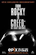 Watch From Rocky to Creed: The Legacy Continues Watch123movies