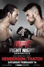 Watch UFC Fight Night 60 Henderson vs Thatch Watch123movies