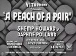 Watch A Peach of a Pair (Short 1934) Watch123movies