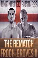 Watch Carl Froch vs George Groves II Watch123movies