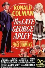 Watch The Late George Apley Watch123movies