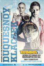 Watch BAMMA 18: Duquesnoy vs. Klaczek Watch123movies