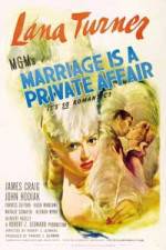Watch Marriage Is a Private Affair Watch123movies