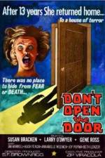 Watch Dont Open the Door Watch123movies