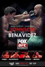 Watch UFC On Fox Johnson vs Benavidez II Watch123movies