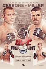 Watch UFC Fight Night 45 Cerrone vs Miller Watch123movies