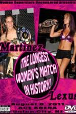 Watch Martinez vs Lexus Longest Match in History Watch123movies
