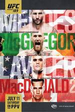 Watch UFC 189 Mendes vs. McGregor Watch123movies