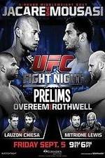 Watch UFC Fight Night 50 Prelims Watch123movies