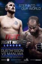 Watch UFC Fight Night 38 Gustafsson vs Manuwa Watch123movies
