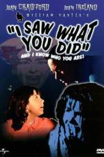 Watch I Saw What You Did Watch123movies