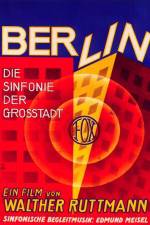 Watch Berlin Die Sinfonie der Grosstadt Watch123movies