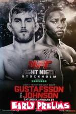 Watch UFC on Fox 14 Gustafsson vs Johnson Early Prelims Watch123movies