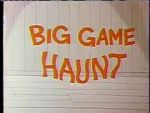 Watch Big Game Haunt (Short 1968) Watch123movies