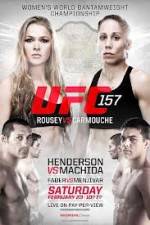 Watch UFC 157  Rousey vs Carmouche Watch123movies