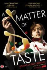 Watch A Matter of Taste: Serving Up Paul Liebrandt Watch123movies