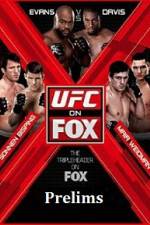 Watch UFC On Fox Rashad Evans Vs Phil Davis Prelims Watch123movies