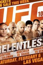 Watch UFC 109: Relentless Watch123movies
