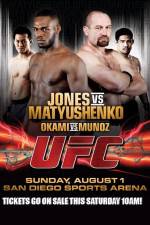 Watch UFC Live Jones vs. Matyushenko Watch123movies