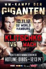 Watch Wladimir Klitschko vs. Mariusz Wach Watch123movies