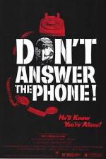 Watch Don't Answer the Phone! Watch123movies