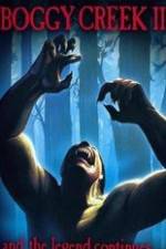 Watch The Barbaric Beast of Boggy Creek, Part II Watch123movies