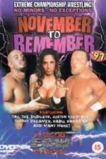 Watch ECW November 2 Remember 97 Watch123movies