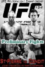 Watch UFC 154 Georges St-Pierre vs. Carlos Condit Preliminary Fights Watch123movies