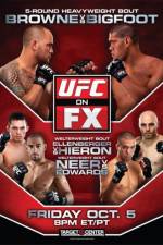 Watch UFC on FX 5 Browne Vs Bigfoot Watch123movies
