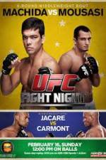 Watch UFC Fight Night: Machida vs. Mousasi Watch123movies