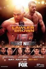 Watch UFC on Fox 12: Lawler vs. Brown Watch123movies