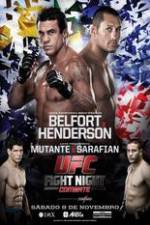 Watch UFC Fight Night 32: Belfort vs Henderson Watch123movies