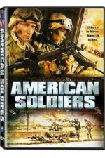 Watch American Soldiers Watch123movies