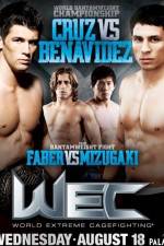 Watch WEC 50 : Cruz Vs Benavidez Watch123movies