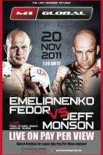 Watch M-1 Global Fedor vs Monson Watch123movies