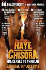 Watch David Haye vs Dereck Chisora Watch123movies