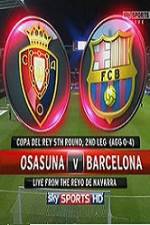 Watch Osasuna vs Barcelona Watch123movies