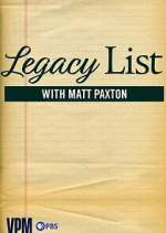 Watch Legacy List with Matt Paxton Watch123movies
